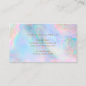 Seashell logo ontwerp visitekaartje (Achterkant)