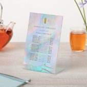 Seashell logo prijslijst Pedestal teken Reclamebord Met Voetstuk (Insitu)