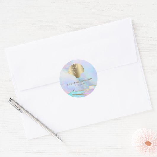 Seashell logo Sticker (Envelop)