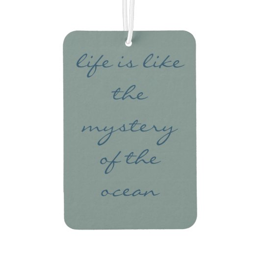 Seashell Luchtverfrisser (Achterkant)