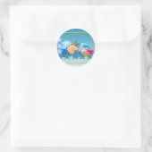 Seashell Medley Ronde Sticker (Tas)