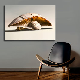 Seashell Mushroom Canvas Muurkunst