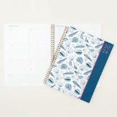Seashell Nautical Beach patroon Planner (Display)