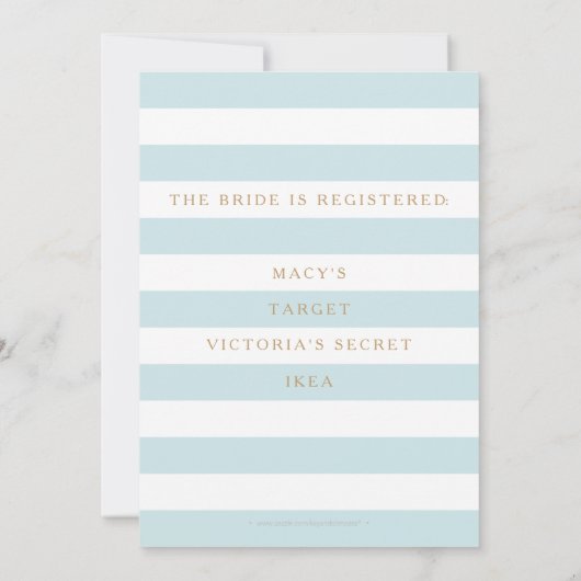 Seashell Nautisch strand bruiloft | Vrijgezellenfe Kaart (Achterkant)