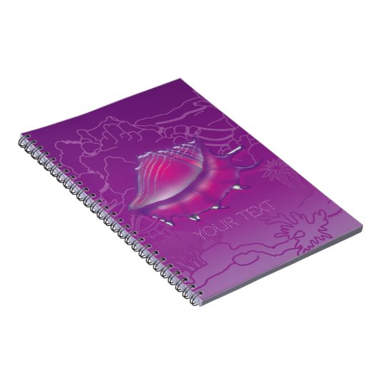 Seashell Notitieboek (Rechterzijde)