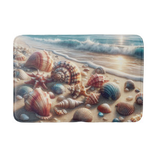 Seashell Ocean Beach Badmat