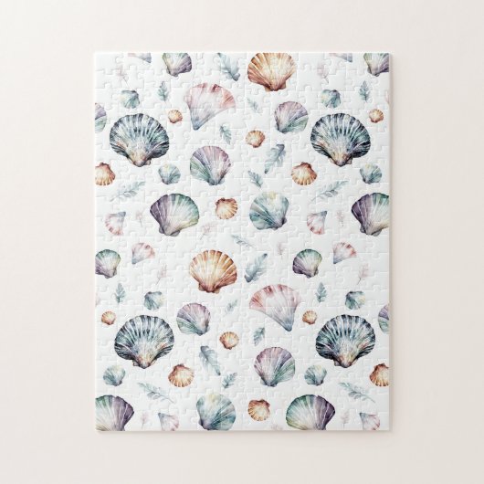 Seashell Ocean Beach Zee Shell Design 358 Legpuzzel (Verticaal)