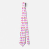 Seashell Ocean Nautical Pattern Neck Tie Stropdas (Voorkant)