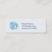 Seashell Ocean Thmed Visitekaartje (Voorkant)