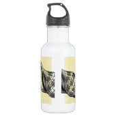 Seashell op Cream Waterfles (Achterkant)