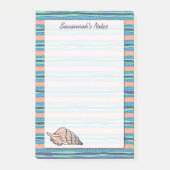 Seashell op maat 4 x 6 post-it® notes (Voorkant)