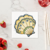 Seashell - Papier Napkins Servet (Insitu)