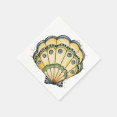 Seashell - Papier Napkins Servet (Hoek)