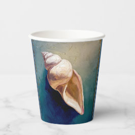 Seashell Papieren Bekers