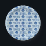 Seashell Papieren Bordje<br><div class="desc">🖤</div>