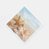 Seashell party servetten (Hoek)