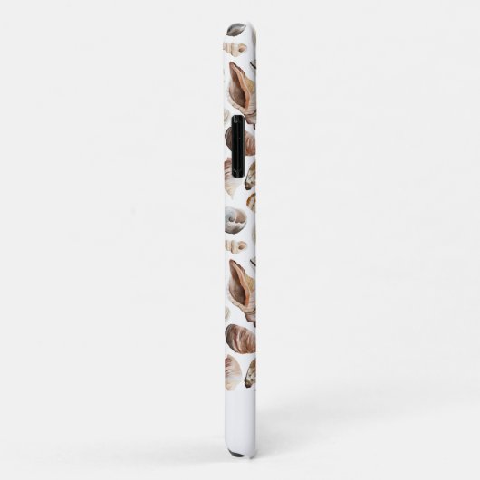 Seashell-patroon Case-Mate iPhone Case (Achterkant/rechts)