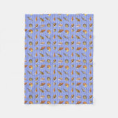 Seashell Pattern Fleece Deken (Voorkant)