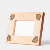 Seashell Pattern Wood Gegraveerde Lijstjes (Links)