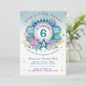 Seashell Pearl in het kader van de uitnodiging van (Staand voorkant)