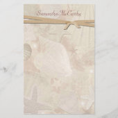  Seashell Personal Stationery Briefpapier (Voorkant)