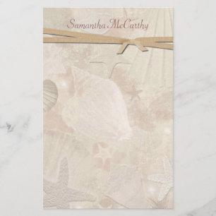 Seashell Personal Stationery Briefpapier