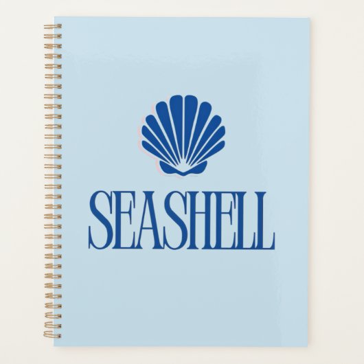 Seashell Planner (Voorkant)