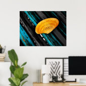 seashell poster (Thuiskantoor)