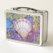 Seashell - Retro Lunch Box (Achterkant)