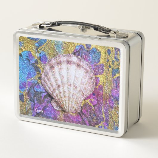 Seashell - Retro Lunch Box (Achterkant)
