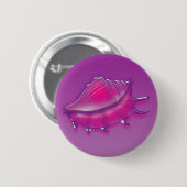 Seashell Ronde Button 5,7 Cm (Voorkant /achterkant)