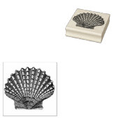 Seashell Rubberstempel (Gestempeld)