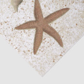 Seashell Sandy Beach Starfish  ontkoppeling Tissuepapier (Detail)