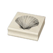 Seashell ,Scallop Shell ,Shell Rubber Stamp Rubberstempel (Stempel)