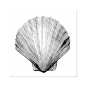 Seashell ,Scallop Shell ,Shell Rubber Stamp Rubberstempel (Afrduk)