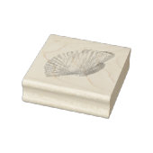 Seashell ,Scallop Shell ,Shell Rubber Stamp Rubberstempel (Stempel)
