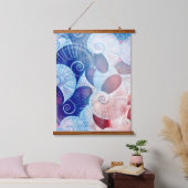 Seashell Scene Pattern Hangend Wandkleed (Slaapkamer)