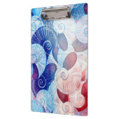 Seashell Scene Pattern Klembord (Links)