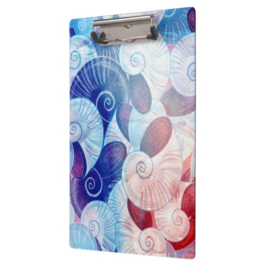 Seashell Scene Pattern Klembord (Links)