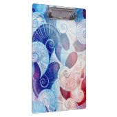 Seashell Scene Pattern Klembord (Rechts)