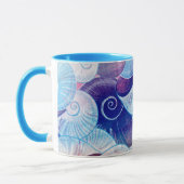 Seashell Scene Pattern Mok (Links)