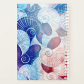 Seashell Scene Pattern Planner (Achterkant)