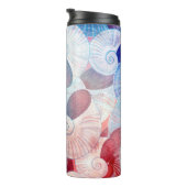 Seashell Scene Pattern Thermosbeker (Geroteerd rechts)