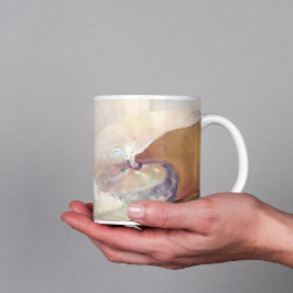 Seashell schilderij Koffiemok