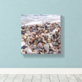 Seashell Serenade Canvas Afdruk (Insitu (Houten vloer))