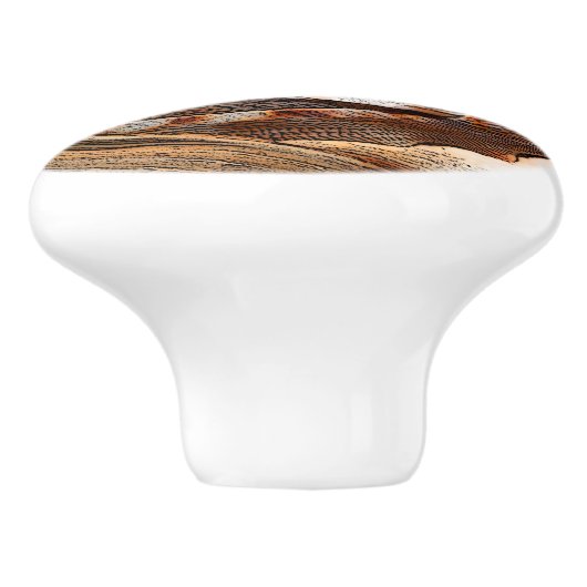 Seashell Shell Beach House Decor Keramische Knop (Zijkant)