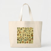 Seashell Shell Mollusk Clam Elegant Classic Art Grote Tote Bag (Voorkant)