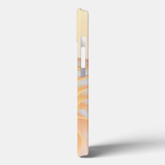 Seashell shell nautilus wervel iPhone / iPad case (Achterkant / Links)