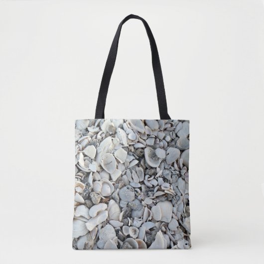 Seashell Shoreline Carry Tote Bag (Voorkant)