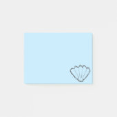 Seashell Sketch Post-it® Notes (Voorkant)
